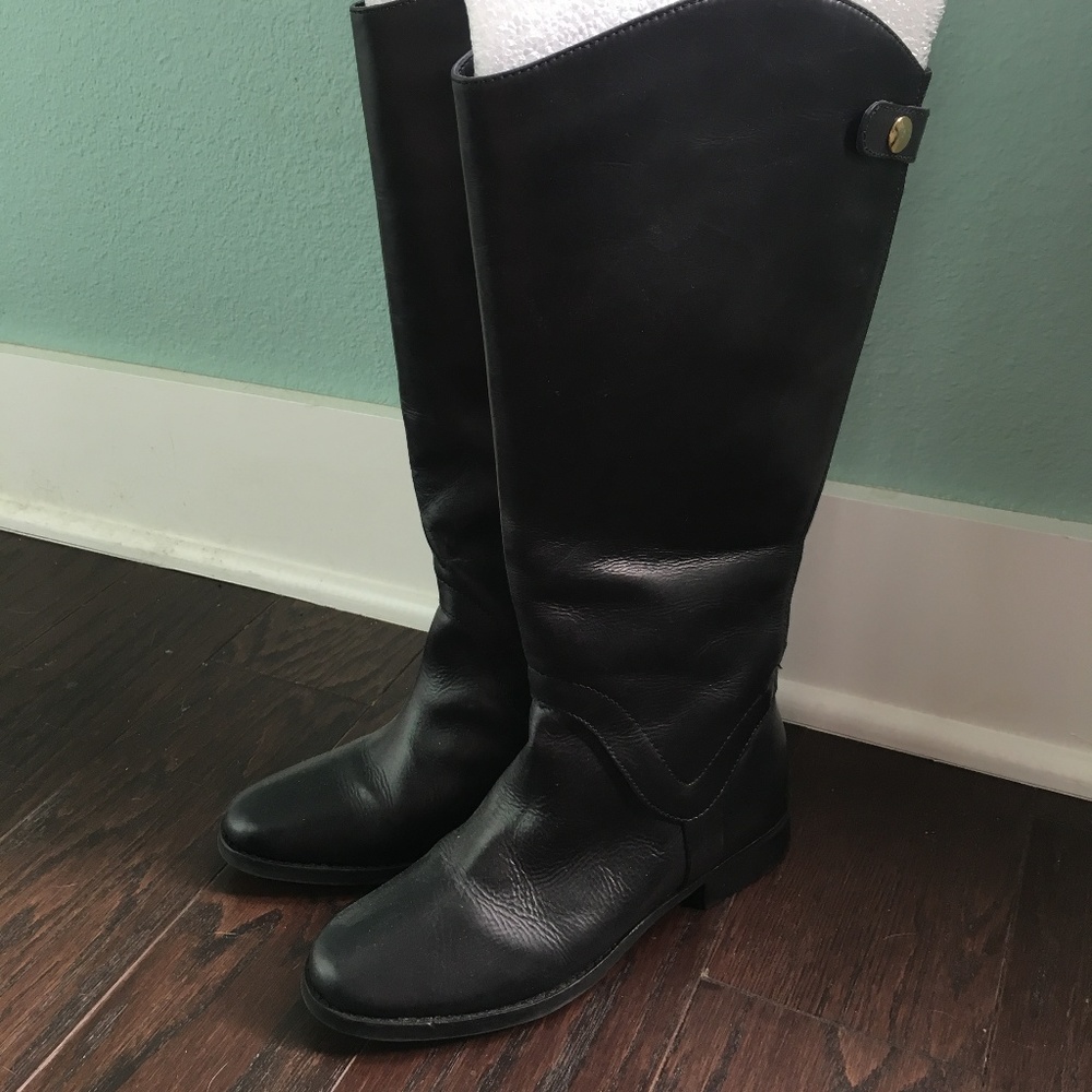 10/4 STEVE MADDEN SADY RIDING BOOT